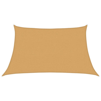 Sunshade Sail 160 g/m² Trapezium Light Grey 3/4x2 m HDPE