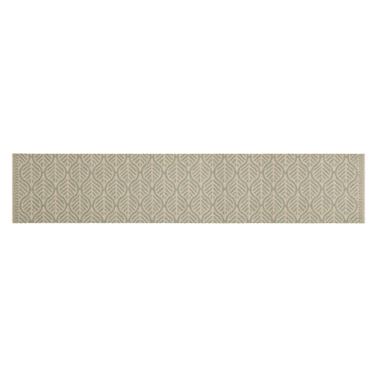 Kitchen Rug Washable Leaves 60x300 cm Velvet