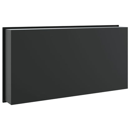 Shower Niche Matt Black 62x32x9 cm Stainless Steel
