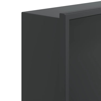 Shower Niche Matt Black 62x32x9 cm Stainless Steel