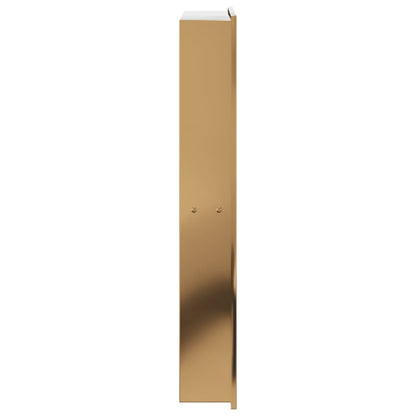 Shower Niche Brushed Gold 32x62x9 cm Stainless Steel