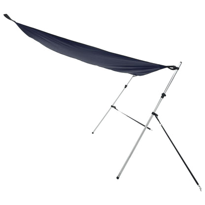 T-Top Shade Extension Set Navy Blue 174x205x(115-194) cm