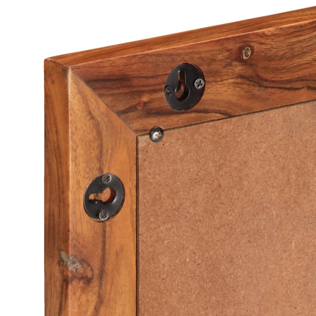 2 Piece Bathroom Furniture Set Solid Wood Acacia