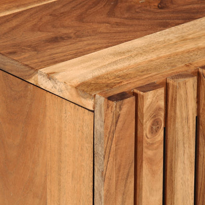 2 Piece Bathroom Furniture Set Solid Wood Acacia