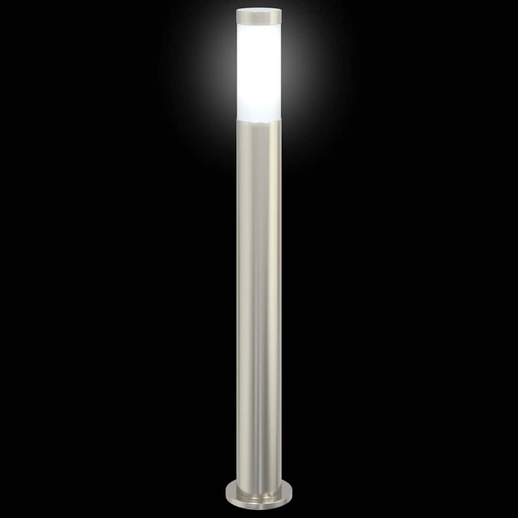 Bollard Lights 3pcs 80 cm Stainless Steel IP44
