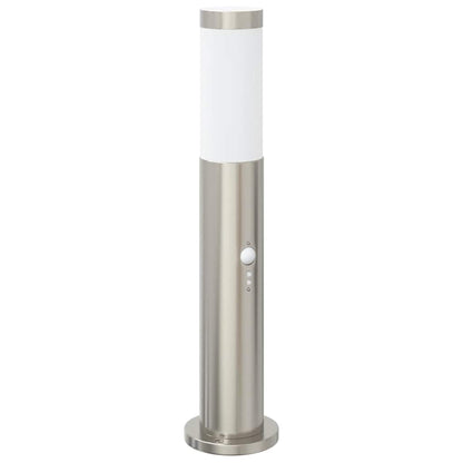 Bollard Light with Sensor 50 cm Stainless Steel IP44