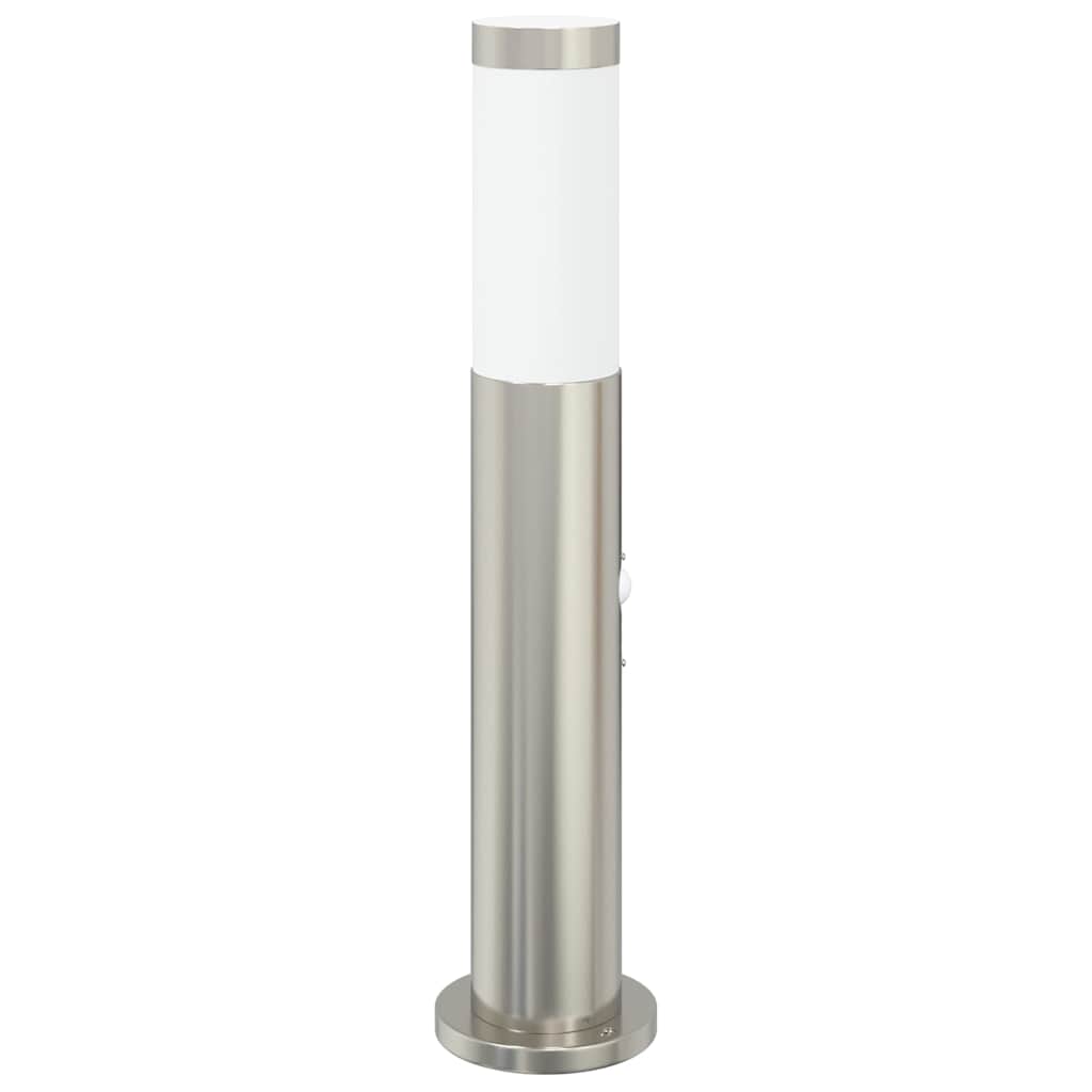 Bollard Light with Sensor 50 cm Stainless Steel IP44