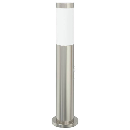 Bollard Light with Sensor 50 cm Stainless Steel IP44