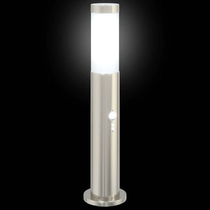 Bollard Light with Sensor 50 cm Stainless Steel IP44