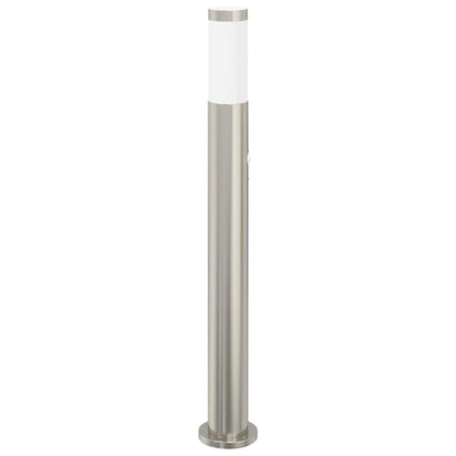 Bollard Light with Sensor 80 cm Stainless Steel IP44