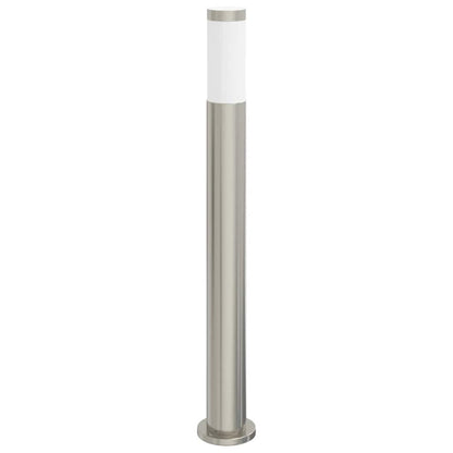 Bollard Light with Sensor 80 cm Stainless Steel IP44