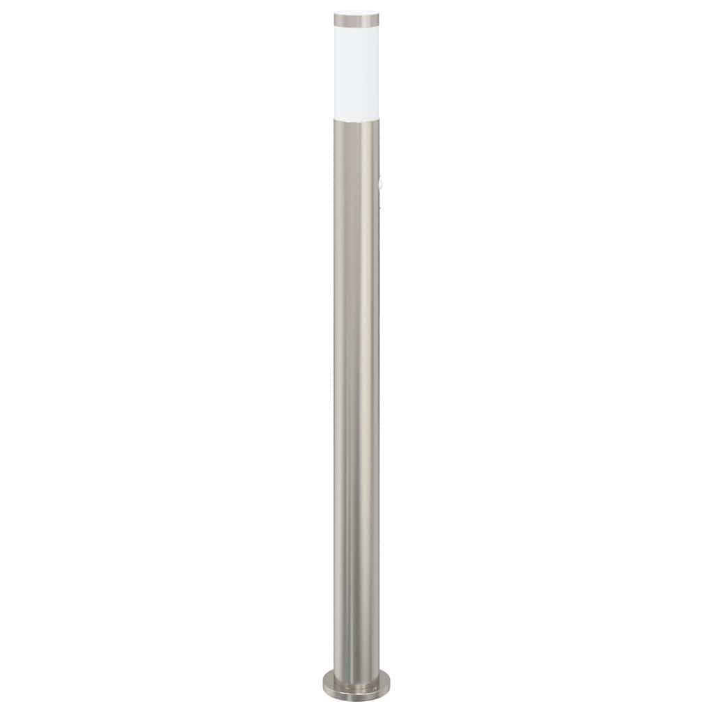 Bollard Light with Sensor 110 cm Stainless Steel IP44