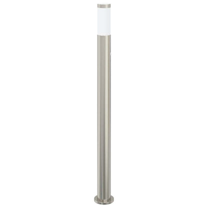 Bollard Light with Sensor 110 cm Stainless Steel IP44