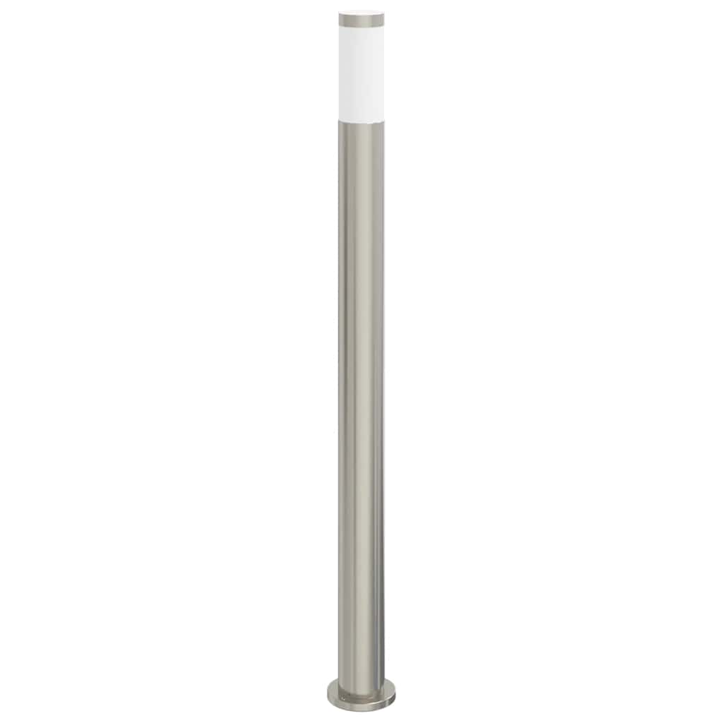 Bollard Light with Sensor 110 cm Stainless Steel IP44