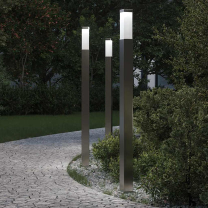 Bollard Lights 3 pcs 110 cm Stainless Steel IP44