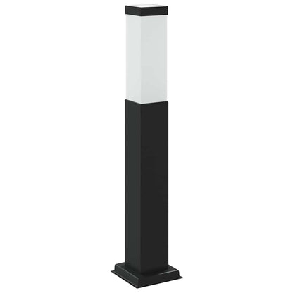 Bollard Light with Outlet 50 cm Black IP44