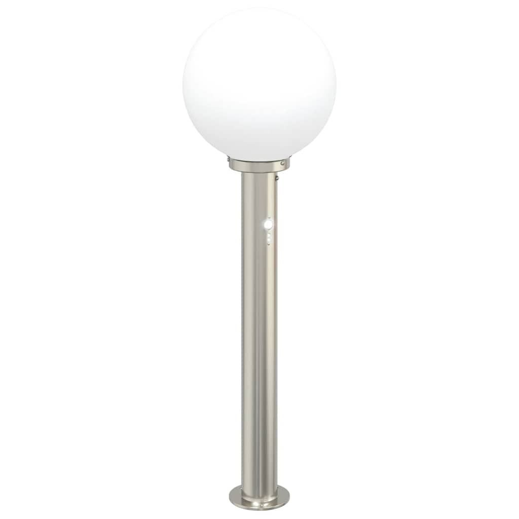 Bollard Light with Sensor 80 cm Stainless Steel IP44