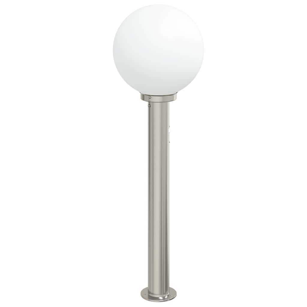Bollard Light with Sensor 80 cm Stainless Steel IP44