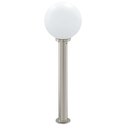 Bollard Light with Sensor 80 cm Stainless Steel IP44
