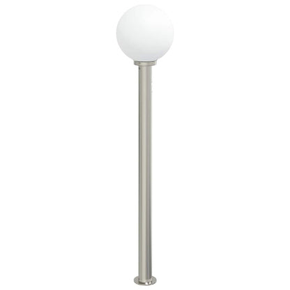 Bollard Light with Sensor 120 cm Stainless Steel IP44