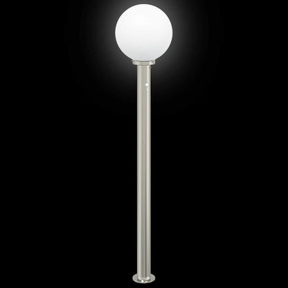 Bollard Light with Sensor 120 cm Stainless Steel IP44
