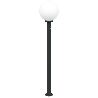 Bollard Light with Sensor 120 cm Black IP44