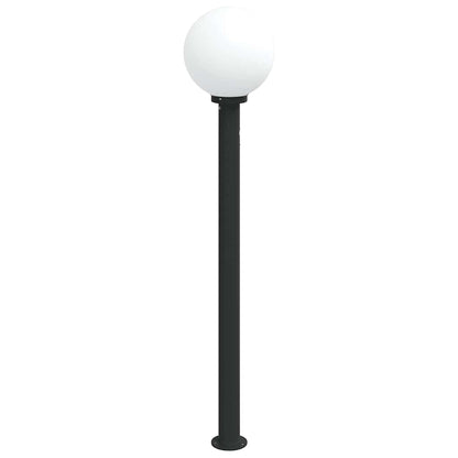 Bollard Light with Sensor 120 cm Black IP44