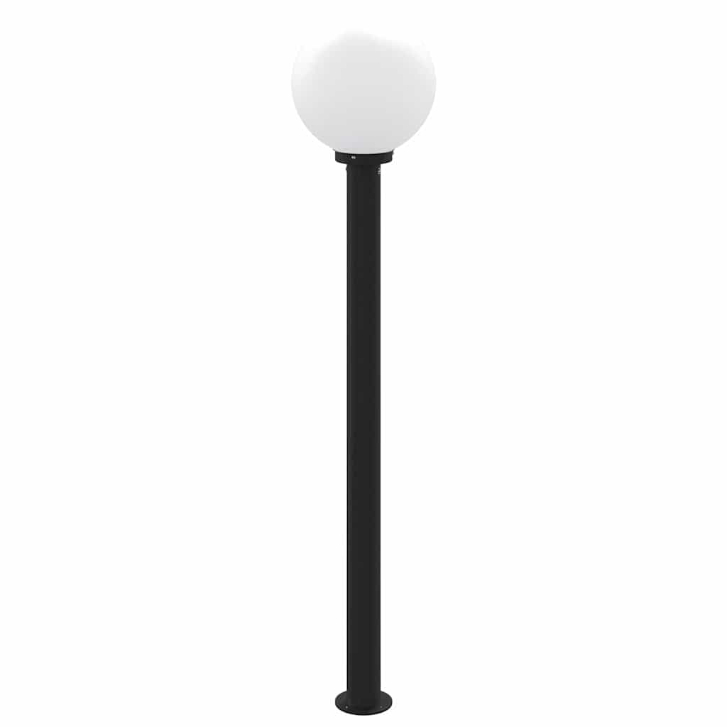 Bollard Light with Sensor 120 cm Black IP44
