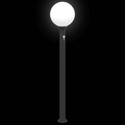 Bollard Light with Sensor 120 cm Black IP44