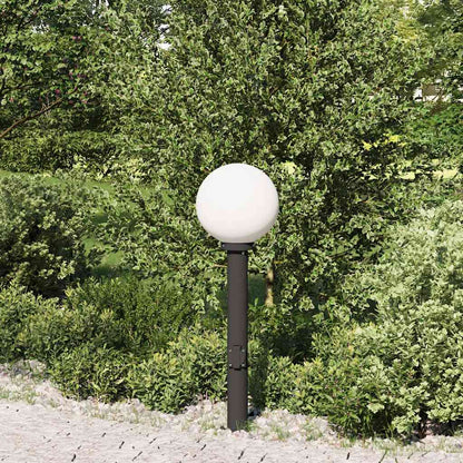 Bollard Light with Outlet 80 cm Black IP44