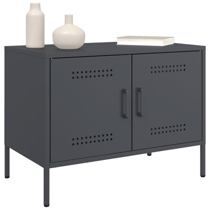TV Cabinets 2 pcs Anthracite 68x39x50.5 cm Steel