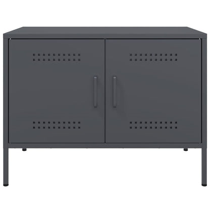 TV Cabinets 2 pcs Anthracite 68x39x50.5 cm Steel