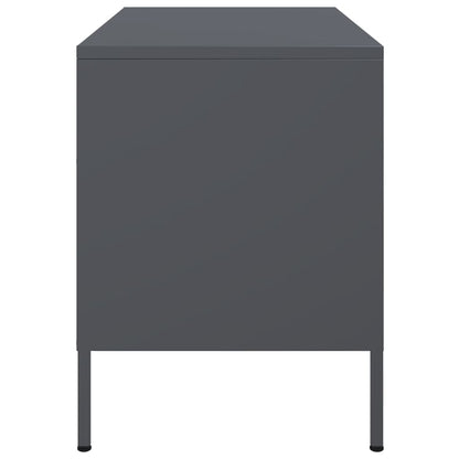 TV Cabinets 2 pcs Anthracite 68x39x50.5 cm Steel