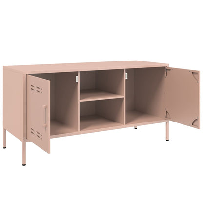 TV Cabinet Pink 100.5x39x50.5 cm Steel