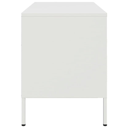 TV Cabinet White 68x39x50.5 cm Steel
