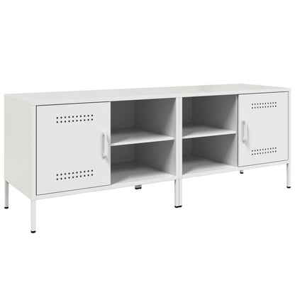 TV Cabinets 2 pcs White 68x39x50.5 cm Steel