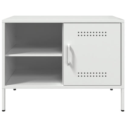 TV Cabinets 2 pcs White 68x39x50.5 cm Steel