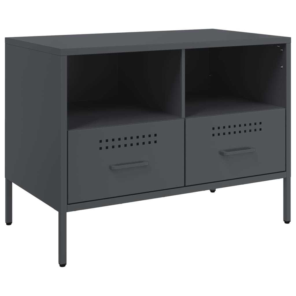 TV Cabinet Anthracite 68x39x50.5 cm Steel