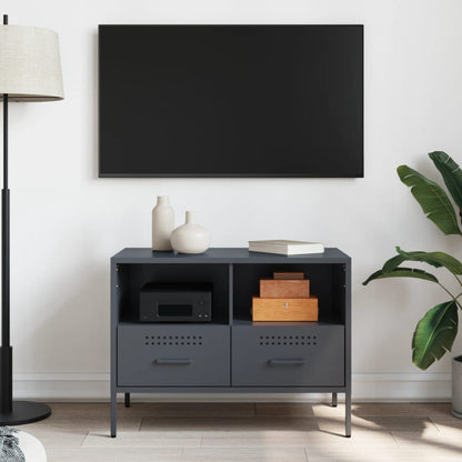 TV Cabinet Anthracite 68x39x50.5 cm Steel