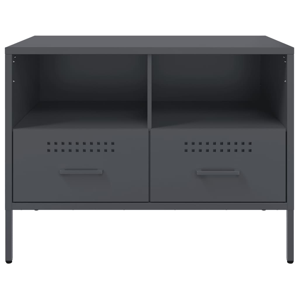 TV Cabinet Anthracite 68x39x50.5 cm Steel