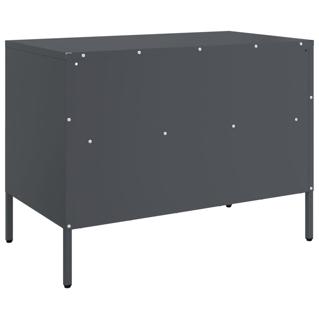 TV Cabinet Anthracite 68x39x50.5 cm Steel
