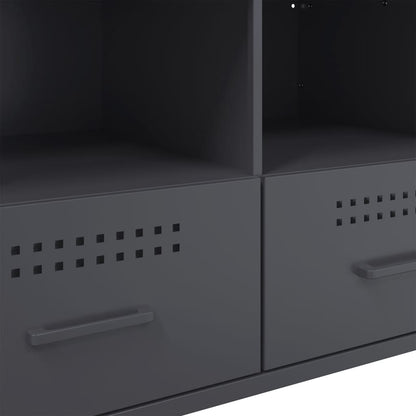 TV Cabinet Anthracite 68x39x50.5 cm Steel