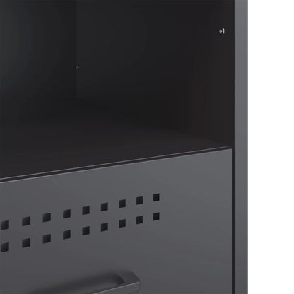 Bedside Cabinets 2 pcs Anthracite 36x39x50.5 cm Steel