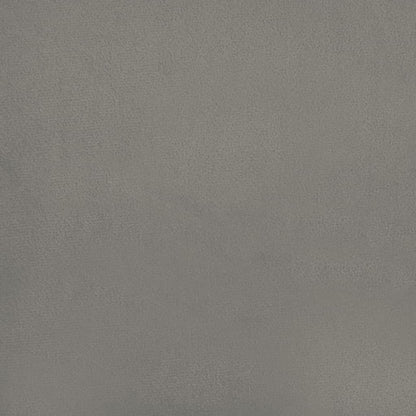 Bed Frame without Mattress Light Grey 120x190 cm Small Double Velvet