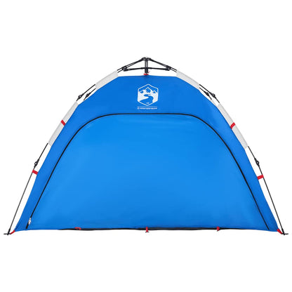Beach Tent 2-Person Azure Blue Quick Release Waterproof