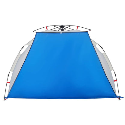Beach Tent 2-Person Azure Blue Quick Release Waterproof