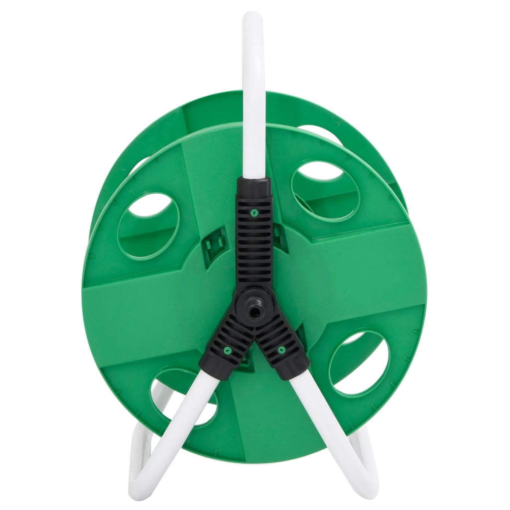 Free Standing Green Hose Reel for 45 m 1/2" Hose Steel