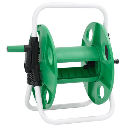 Free Standing Green Hose Reel for 45 m 1/2" Hose Steel