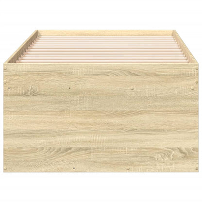 Daybed with Drawers without Mattress Sonoma Oak 90x200 cm