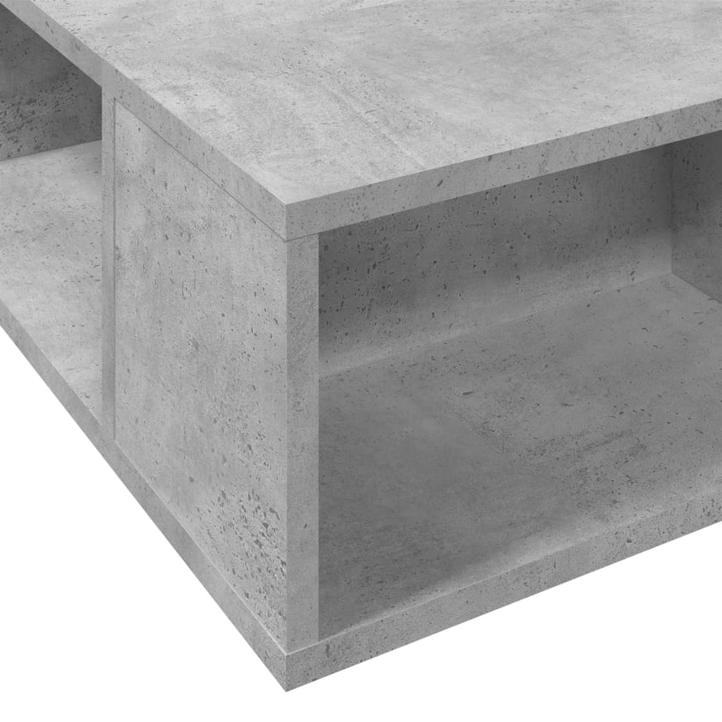 Bed Frame without Mattress Concrete Grey 90x200 cm